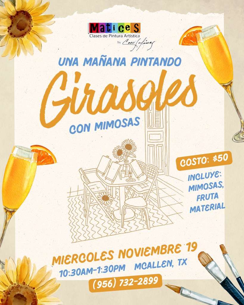 Poster of Sip & Paint event